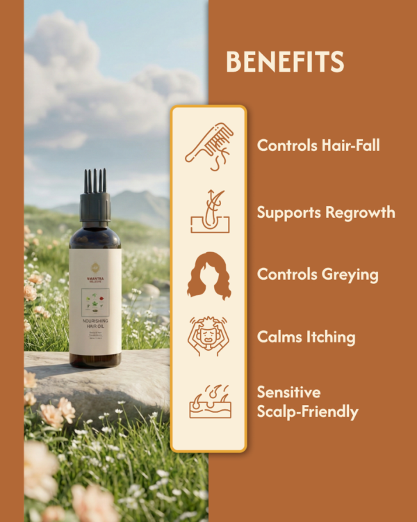 NMantra Bellevue Nourishing Hair Oil nmantra bellevue nourishing hair oil
